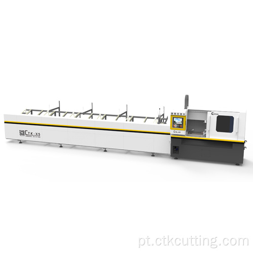 Máquina de corte a laser de tubo redonda extensa